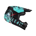 Capacete Importado Leatt 2.5 V23 Trilha Motocross Off Road Preto