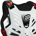 Colete Asw Maxx Lite Branco Sem Ombreira Trilha Motocross Off Road