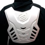 Colete Asw Maxx Lite Branco Sem Ombreira Trilha Motocross Off Road