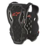 Colete Alpinestars Bionic Action Chest Trilha Motocross Preto