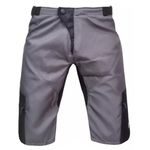 Bermuda Ims Downhill Trilha Motocross Off Road Bolso E Ziper Cinza