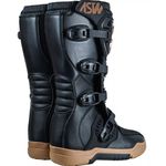 Bota Asw Image Enduro Trilha Motocross Offroad Sola Injetada Marrom