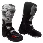 Bota Ims Robust Sola Injetada Trilha Motocross Off Road Cinza