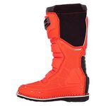 Bota Ims Robust Sola Costurada Bico De Aço Trilha Motocross Vermelha