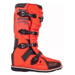 Bota Ims Robust Sola Costurada Bico De Aço Trilha Motocross Vermelha