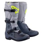 Bota Alpinestars Tech 3 Motocross Trilha Enduro Cinza