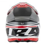 Capacete Airoh Twist 2.0 Trilha Moto Motocross Off Road Cinza Vermelho