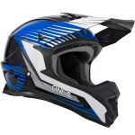 Capacete Oneal 1 Series Trilha Motocross Off Road Azul Cinza