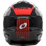 Capacete Oneal 1 Series Trilha Motocross Off Road Vermelho Cinza