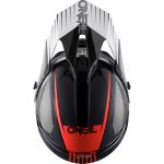 Capacete Oneal 1 Series Trilha Motocross Off Road Vermelho Cinza