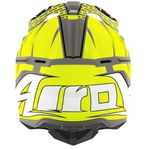 Capacete Airoh Wraap Trilha Moto Motocross Off Road Downhill Flúor