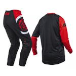 Conjunto Calça + Camisa Asw Image Target Trilha Motocross Vermelho