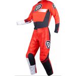Kit Conjunto Asw Vented Gradient 25 Trilha Motocross Vermelho