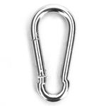 Esticador De Pressão Com Mosquetão Lizard Vermelho Par