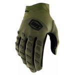Luva 100% Airmatic Off Road Motocross Trilha Enduro Ciclismo Verde Militar