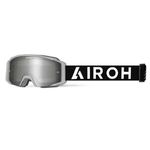 Óculos Airoh Blast Xr1 Trilha Motocross Off Road Downhill Cinza Escuro Espelhado