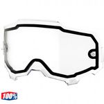 Lente Óculos 100% Dupla Transparente Racecraft 2 Accuri 2 Strata 2