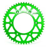 Coroa De Alumínio 50D Kawasaki Kxf Klx Kx Kdx Biker Verde