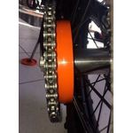 Protetor De Coroa Corrente Universal Ktm Yamaha Honda Race Pro Parts Laranja