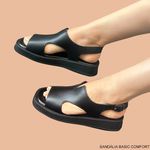 SANDÁLIA BASIC COMFORT PRETA