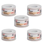 Kit 5 Fitas Micropore 1533 3M 2,5cm x10m Bege