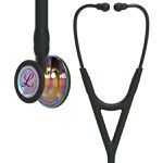 Estetoscópio Littmann Cardiology IV 6240 Preto Rainbow 3M