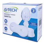 Inalador e Nebulizador Compact DC2 G-Tech