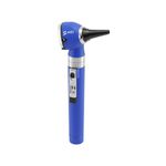 Otoscópio MD Omni 3000 2.5V LED Fibra Óptica Azul com Estojo Macio