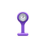 Relógio de Lapela Tipo Broche Supermedy Roxo