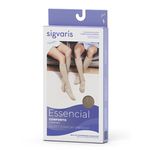 Meia de Compressão 3/4 Sigvaris 862 Select Comfort Premium20-30mmHg Natural Escura