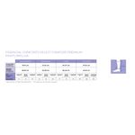 Meia de Compressão 3/4 Sigvaris 862 Select Comfort Premium20-30mmHg Natural Escura