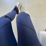 Calça Kyara Prada azul marinho sport ou casual