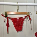 Conjunto lingerie Yasmin renda vermelho