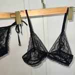 Conjunto lingerie Yasmin renda preto