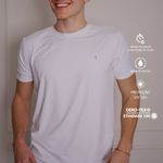 Camiseta masculina branca Trituê 