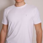 Camiseta masculina branca Trituê 