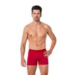 Cueca Boxer Vermelha Microfibra