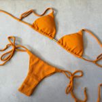 Top Biquíni Cortininha Zion Avulso Textura Sol do Deserto Trituê 