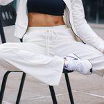 Calça Pantalona Eva Euro Off White