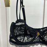 Conjunto lingerie Kate renda preto Trituê