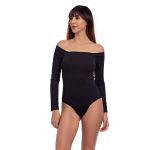 Body Verona Manga Longa Preto