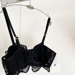 Conjunto Ema Balconet Renda Preto 