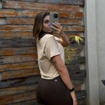 Blusa Cropped Amélia nude Trituê 