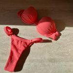 Calcinha Atenas avulsa fio duplo textura peach blush Trituê 