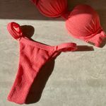 Calcinha Atenas avulsa fio duplo textura peach blush Trituê 