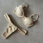 Top Luna balconet textura baunilha conforto Trituê 