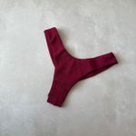 Calcinha Avulsa Biquíni Asa Delta Fio Duplo Texas Cereja Crepono Trituê