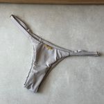 Calcinha avulsa meio fio Malibu avulso cinza cromo Trituê 