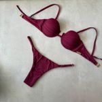 Top Capri avulso balconet meia taça alça opcional cereja Trituê