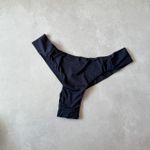 Calcinha Biquíni Avulsa Phoenix Fio Duplo Lateral Plissada Preta Trituê